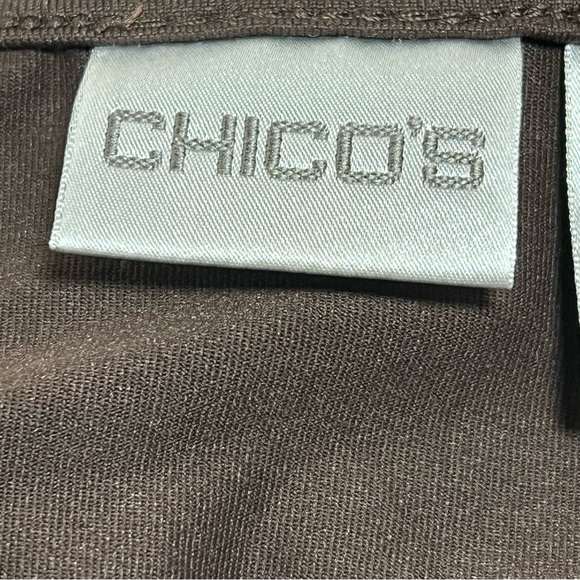Chico’s Brown Shirt Women’s Size 3 (XL/16) - Picture 3 of 4